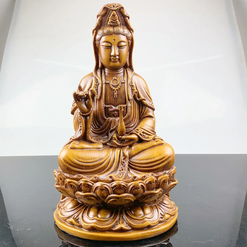 Guanyin Statue Resin Avalokiteshvara Buddha Feng Shui Lucky Auspicious Home Decor Living Room Ornament exquisite gift
Guanyin Statue Resin Avalokiteshvara Buddha Feng Shui Lucky Auspicious Home Decor Living Room Ornament exquisite gift