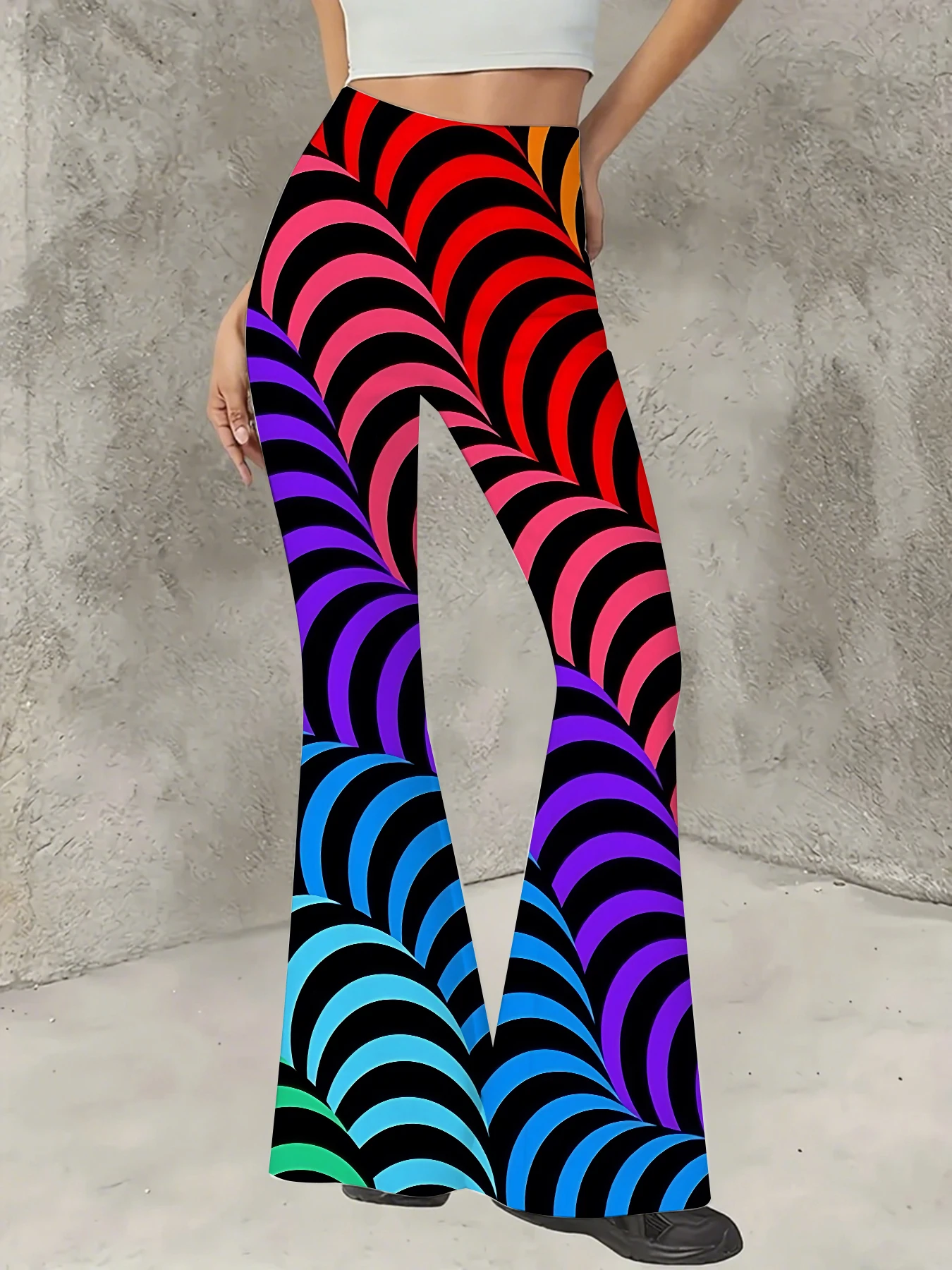 Women's Printed Flare Pants Y2K High Waist Bell Bottom Trousers Streetwear
Women's Printed Flare Pants Y2K High Waist Bell Bottom Trousers Streetwear