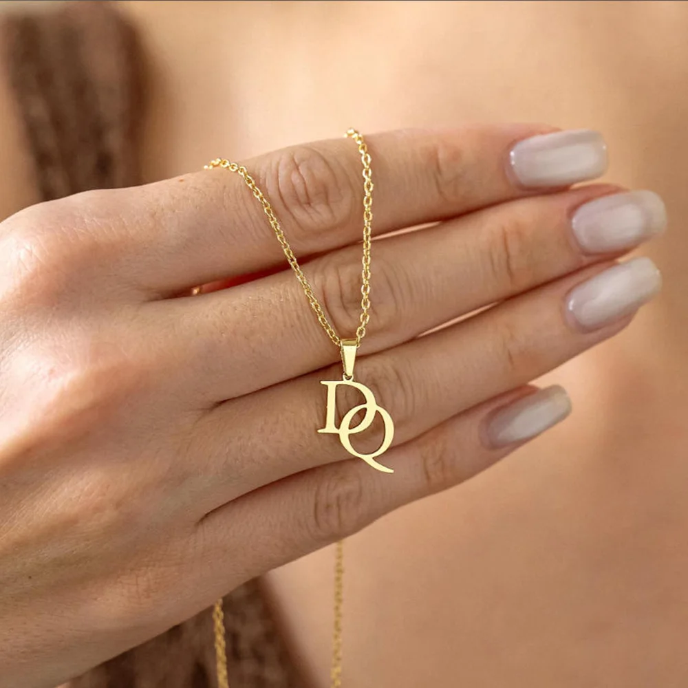 Customized Initial Necklace, Personalized Couple Initial Necklace, Christmas Gift, Valentine's Day Gift for Her
Customized Initial Necklace, Personalized Couple Initial Necklace, Christmas Gift, Valentine's Day Gift for Her