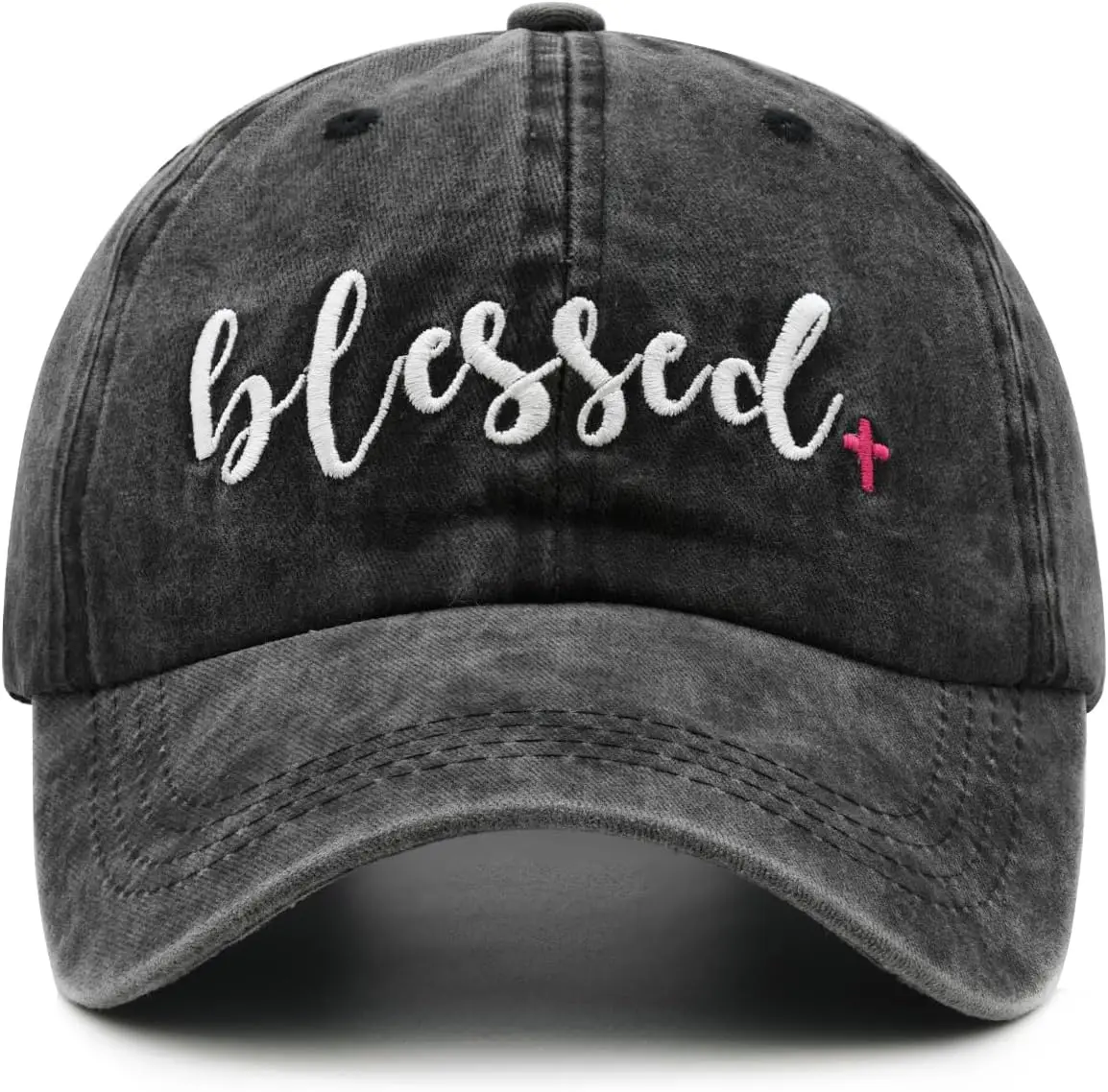 Women's Embroidered Dad Hat, Adjustable Vintage Washed Cotton Baseball Cap for Men
Women's Embroidered Dad Hat, Adjustable Vintage Washed Cotton Baseball Cap for Men