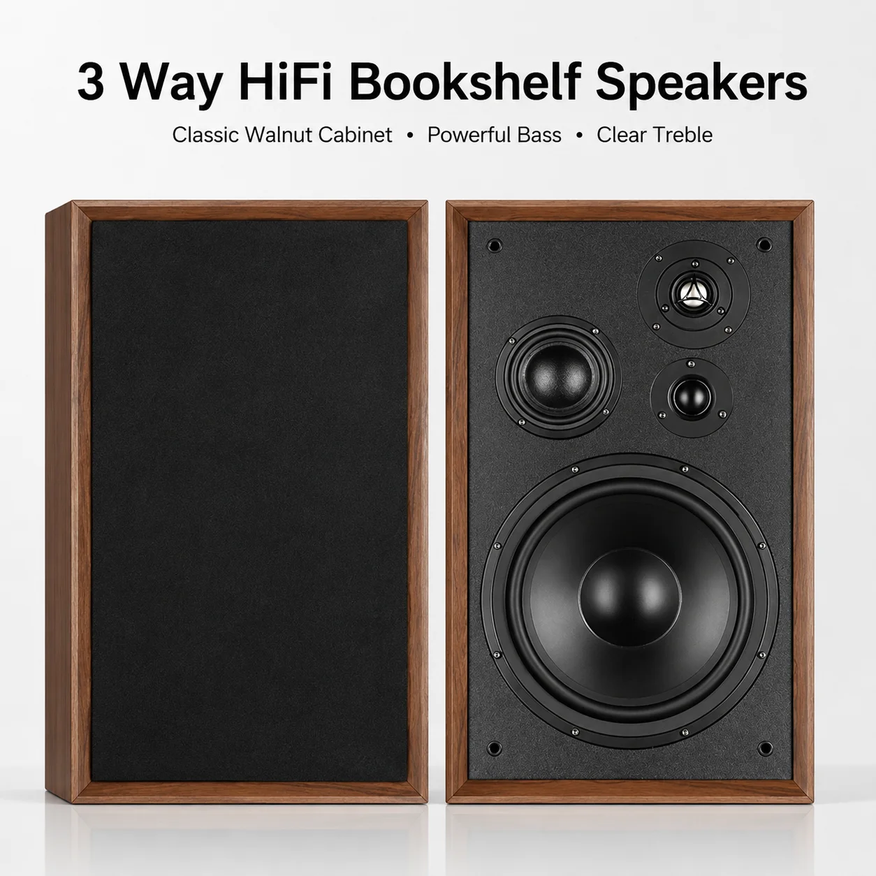 280W*2 8/10Inch High Power Bookshelf Speaker 4-Way 8Ohm Wooden Surround Speaker Hifi Fever Passive Sound Box for Home Theater TV
280W*2 8/10Inch High Power Bookshelf Speaker 4-Way 8Ohm Wooden Surround Speaker Hifi Fever Passive Sound Box for Home Theater TV