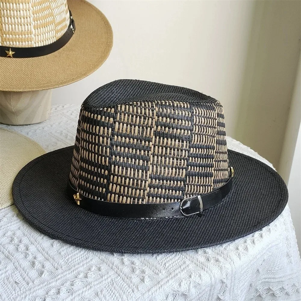 Top Hat Summer Fashion Panama Hat Wide Brim Simple Design Wide Brim Hat New Style Classic Style Classic Gentleman Hat Female
Top Hat Summer Fashion Panama Hat Wide Brim Simple Design Wide Brim Hat New Style Classic Style Classic Gentleman Hat Female