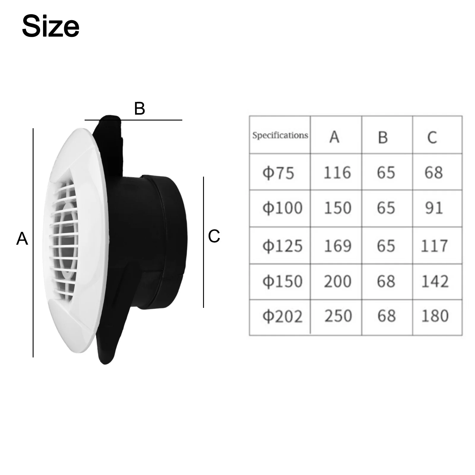 Adjustable Air Vent Grille for Ceiling Wall or Pipe Air Ventilation Cover with Sloping Blades for Optimized Airflow
Adjustable Air Vent Grille for Ceiling Wall or Pipe Air Ventilation Cover with Sloping Blades for Optimized Airflow
