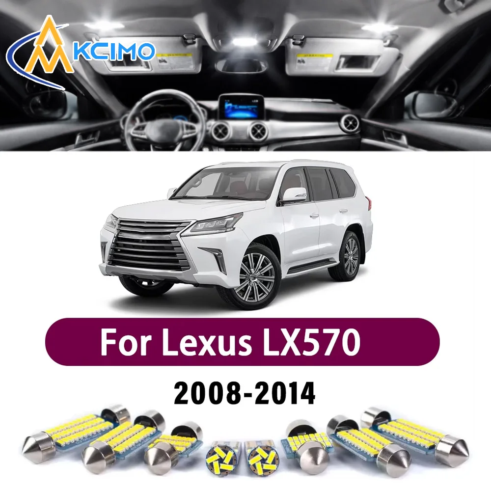 Error Free LED Interior Light Kit for Lexus LX570 2008-2014 Premium Bright Dome Trunk Mirror Reading Lamps Canbus
Error Free LED Interior Light Kit for Lexus LX570 2008-2014 Premium Bright Dome Trunk Mirror Reading Lamps Canbus