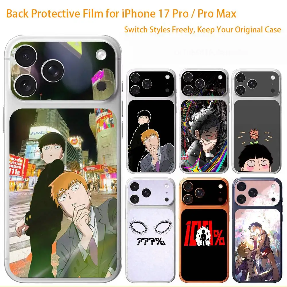 Amine Mobs Psycho 100 3D Full Body Skin Decal for iPhone 17/Pro/Pro Max Color Rear Protective Sticker
Amine Mobs Psycho 100 3D Full Body Skin Decal for iPhone 17/Pro/Pro Max Color Rear Protective Sticker