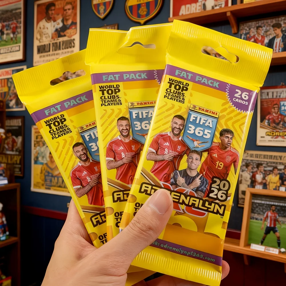 Panini FIFA 365 Adrenalyn XL 2026 Official Player Cards Are Designed for Desktop Display And Collection Albums
Panini FIFA 365 Adrenalyn XL 2026 Official Player Cards Are Designed for Desktop Display And Collection Albums