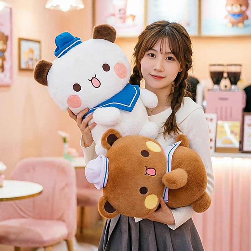 New 50cm Cute Yier & Bubu Sailor Plush Toys Soft Bear Couple Stuffed Dolls Kawaii Navy Style Plushies Children's Birthday gift
New 50cm Cute Yier & Bubu Sailor Plush Toys Soft Bear Couple Stuffed Dolls Kawaii Navy Style Plushies Children's Birthday gift