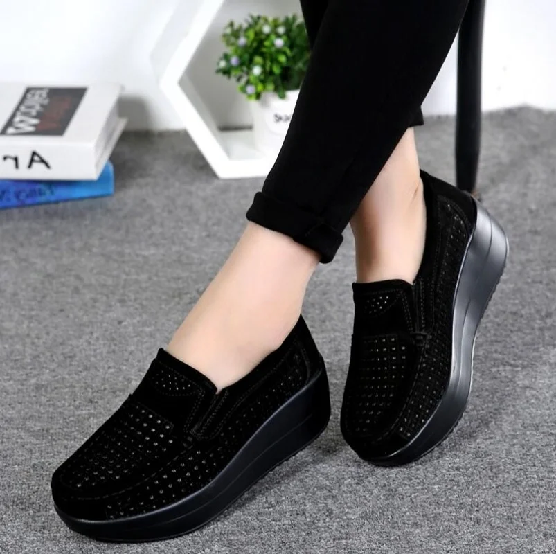 Women's Platform Flats Loafers Casual Suede Leather Moccasins Slip-On plus Size 42 Spring Autumn Comfortable Shoes
Women's Platform Flats Loafers Casual Suede Leather Moccasins Slip-On plus Size 42 Spring Autumn Comfortable Shoes