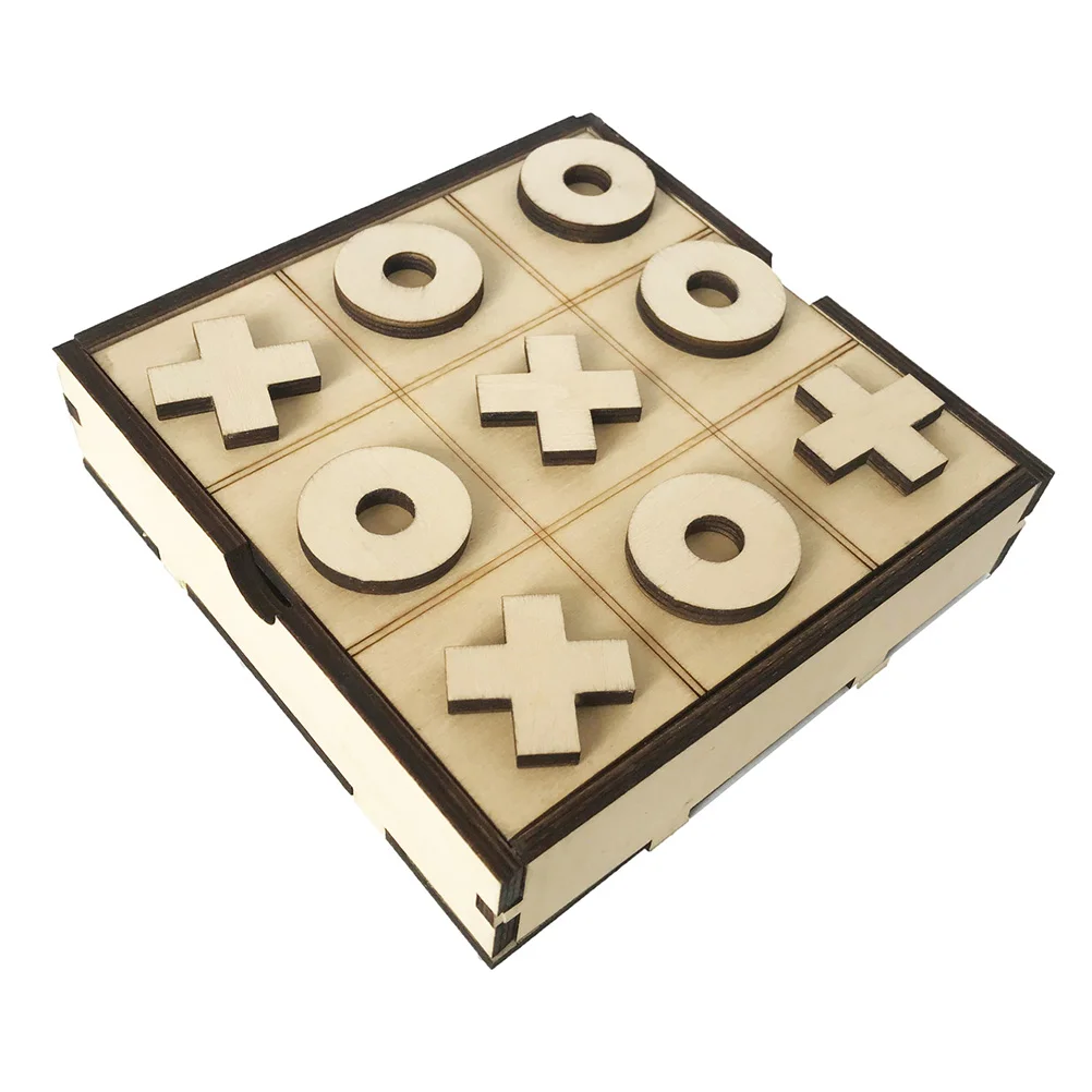 Puzzle Xo Chess Parent-child Puzzles for Toddlers Basswood Plywood -Toe Board Game
Puzzle Xo Chess Parent-child Puzzles for Toddlers Basswood Plywood -Toe Board Game
