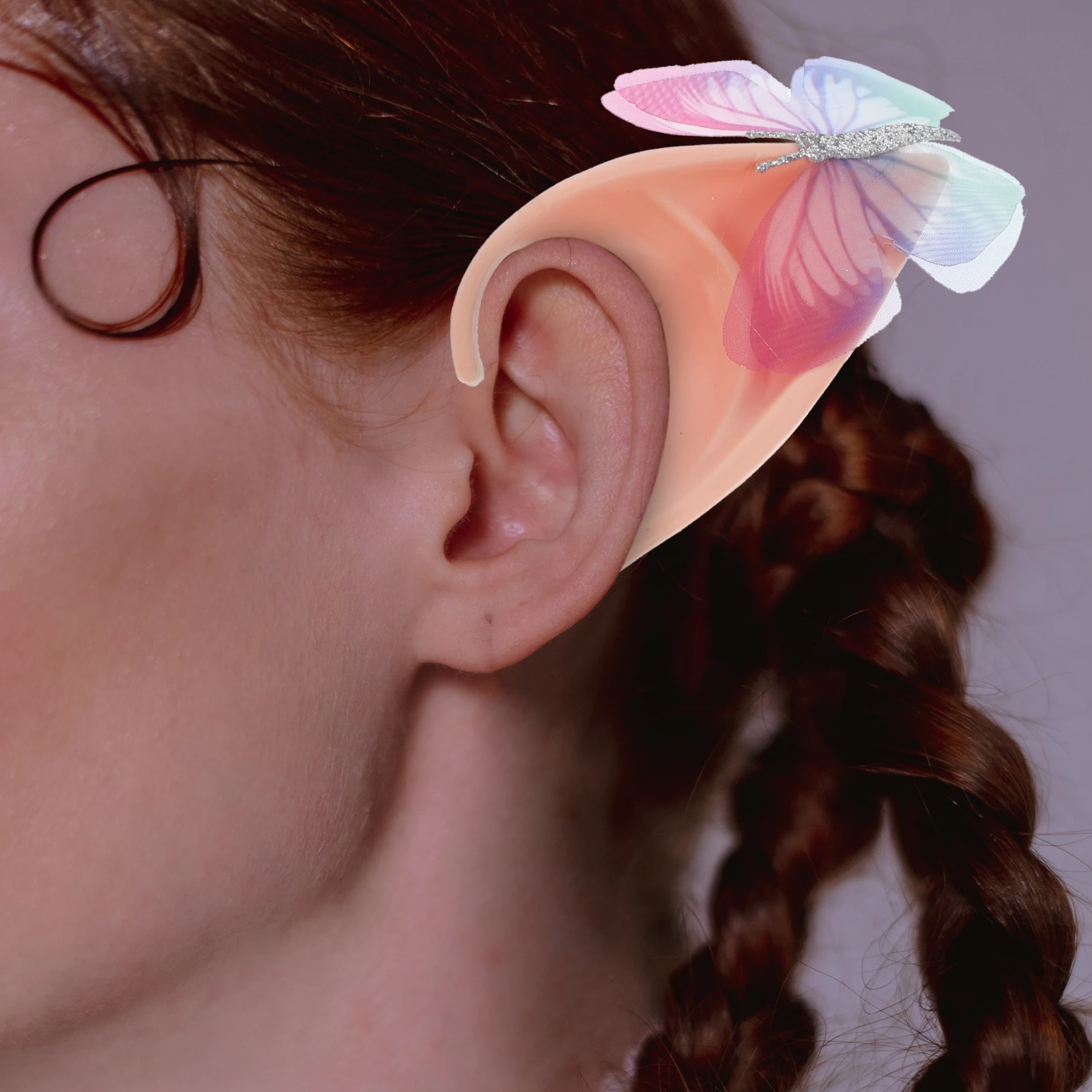 1 Pair Butterfly Fairy Ears Cosplay Party Decorative Ears For Women Costume Accessory Dress Up Prop Prom Halloween Carnival
1 Pair Butterfly Fairy Ears Cosplay Party Decorative Ears For Women Costume Accessory Dress Up Prop Prom Halloween Carnival