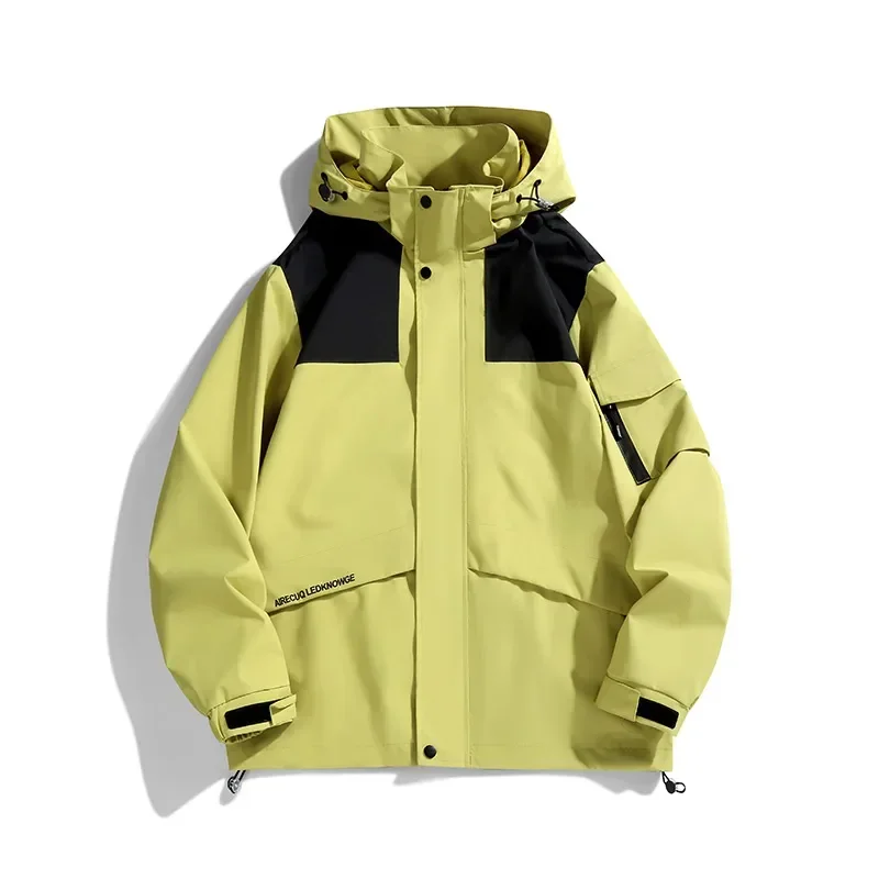 Outdoor Casual Raincoat Hooded Mountain Windbreaker Men Women Rain Jacket Sport Hiking Outerwear New Lightweight Waterproof Coat
Outdoor Casual Raincoat Hooded Mountain Windbreaker Men Women Rain Jacket Sport Hiking Outerwear New Lightweight Waterproof Coat