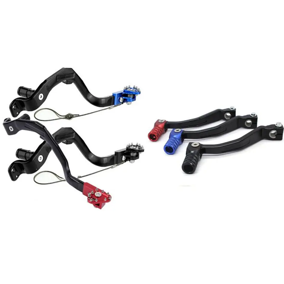 CNC Rear Foot Brake Lever Pedal Peg Shift Lever Shifter For Honda CRF300L Rally 2021-2022 CRF300L 2021-2022 
CNC Rear Foot Brake Lever Pedal Peg Shift Lever Shifter For Honda CRF300L Rally 2021-2022 CRF300L 2021-2022