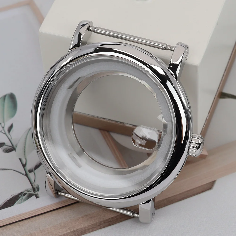 NH35 44mm Polished Watch Cases Accessories For NH34 NH35 NH36 NH38 4R36 Movement 34.5mmDial Men's Watch Cases Repair Tools Parts
NH35 44mm Polished Watch Cases Accessories For NH34 NH35 NH36 NH38 4R36 Movement 34.5mmDial Men's Watch Cases Repair Tools Parts