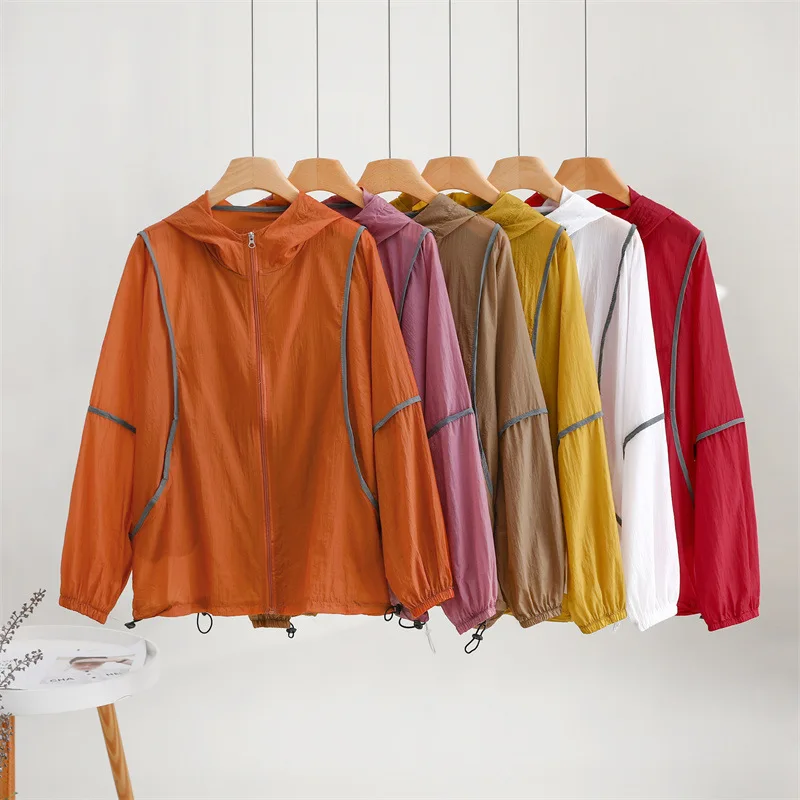 Summer new breathable and UV resistant sun protection clothing slimming and oversized loose sun protection jacket
Summer new breathable and UV resistant sun protection clothing slimming and oversized loose sun protection jacket