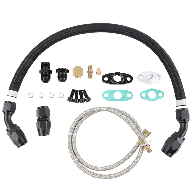 Комплект для ремонта турбокомпрессоров: линия слива масла, линия подачи масла, фланец заглушки поддона для T3 T4 T04E T60 T70-A97E
Комплект для ремонта турбокомпрессоров: линия слива масла, линия подачи масла, фланец заглушки поддона для T3 T4 T04E T60 T70-A97E