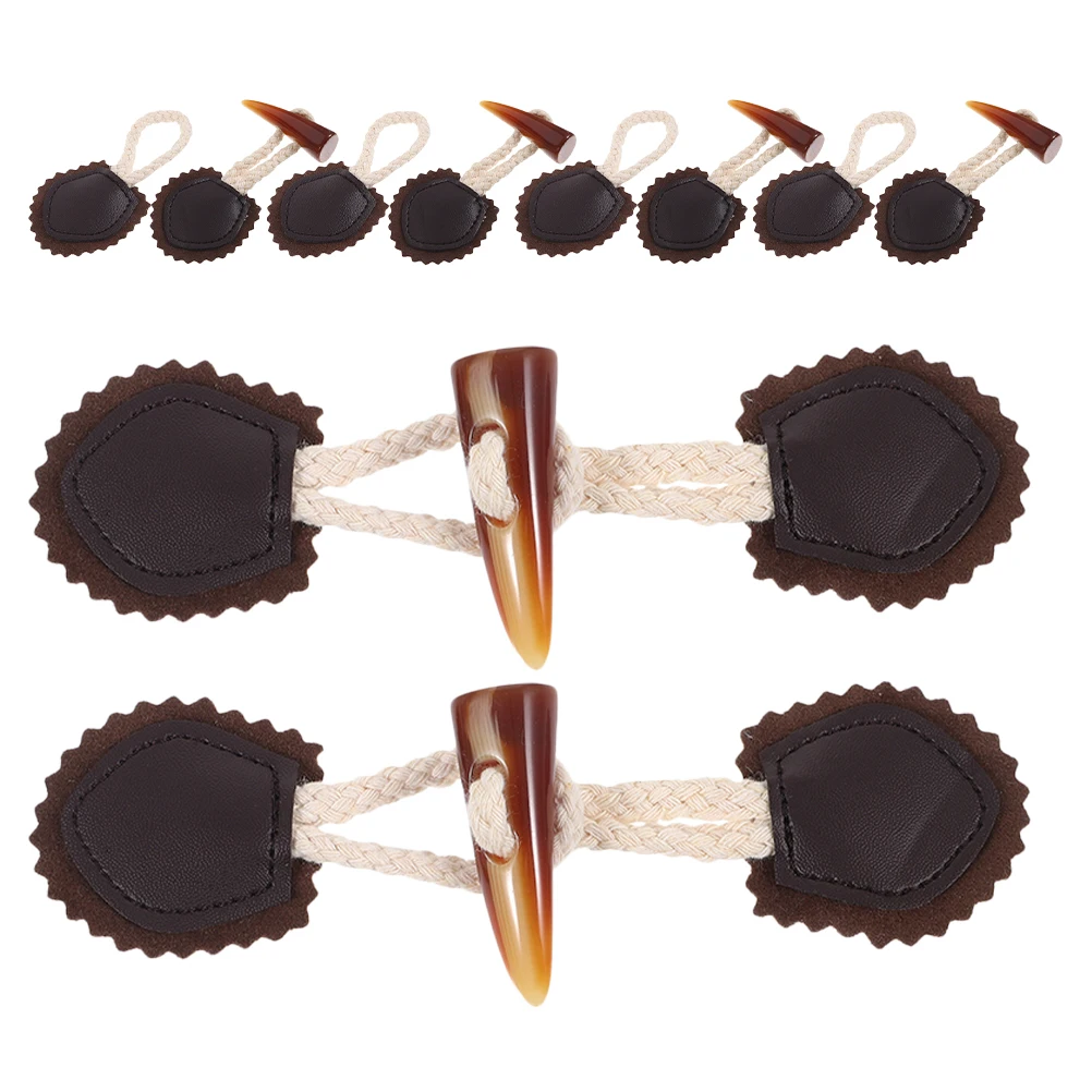 Toggle Buttons Coat Fastener Pu Horn Button Coat Clothing Closure Cardigan Sweaters Diy Accessories
Toggle Buttons Coat Fastener Pu Horn Button Coat Clothing Closure Cardigan Sweaters Diy Accessories