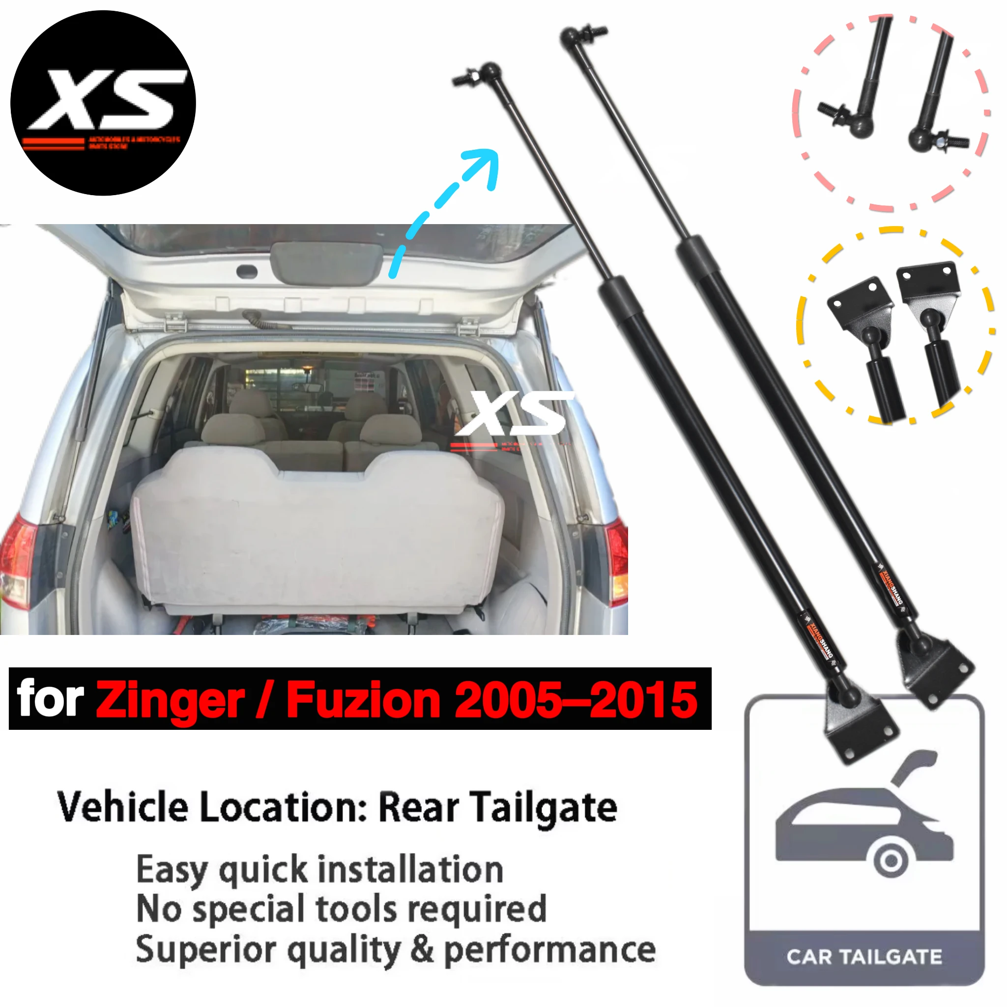 Rear Tailgate Struts For Mitsubishi Zinger 2005-2015 For Mitsubishi Fuzion 2007-2014 Trunk Boot Shocks Damper Lift Supports Rod
Rear Tailgate Struts For Mitsubishi Zinger 2005-2015 For Mitsubishi Fuzion 2007-2014 Trunk Boot Shocks Damper Lift Supports Rod