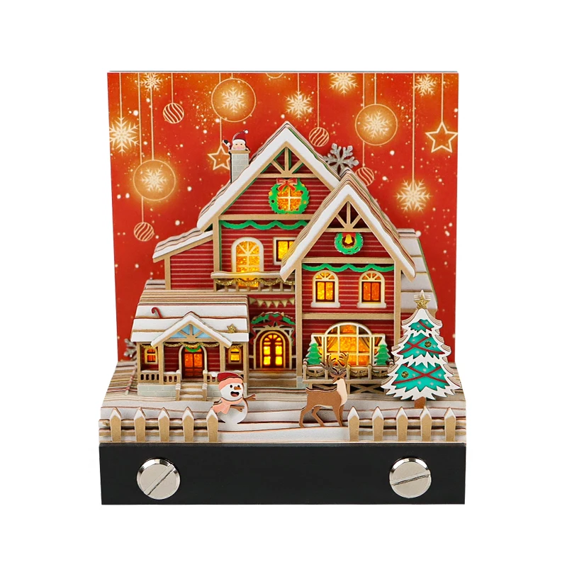 3D Sticky Note Tree House with LED Light Pen Holder Tear-Away Memo Pad Calendar Notepad Office Paper Notes Xmas Birthday Gifts
3D Sticky Note Tree House with LED Light Pen Holder Tear-Away Memo Pad Calendar Notepad Office Paper Notes Xmas Birthday Gifts