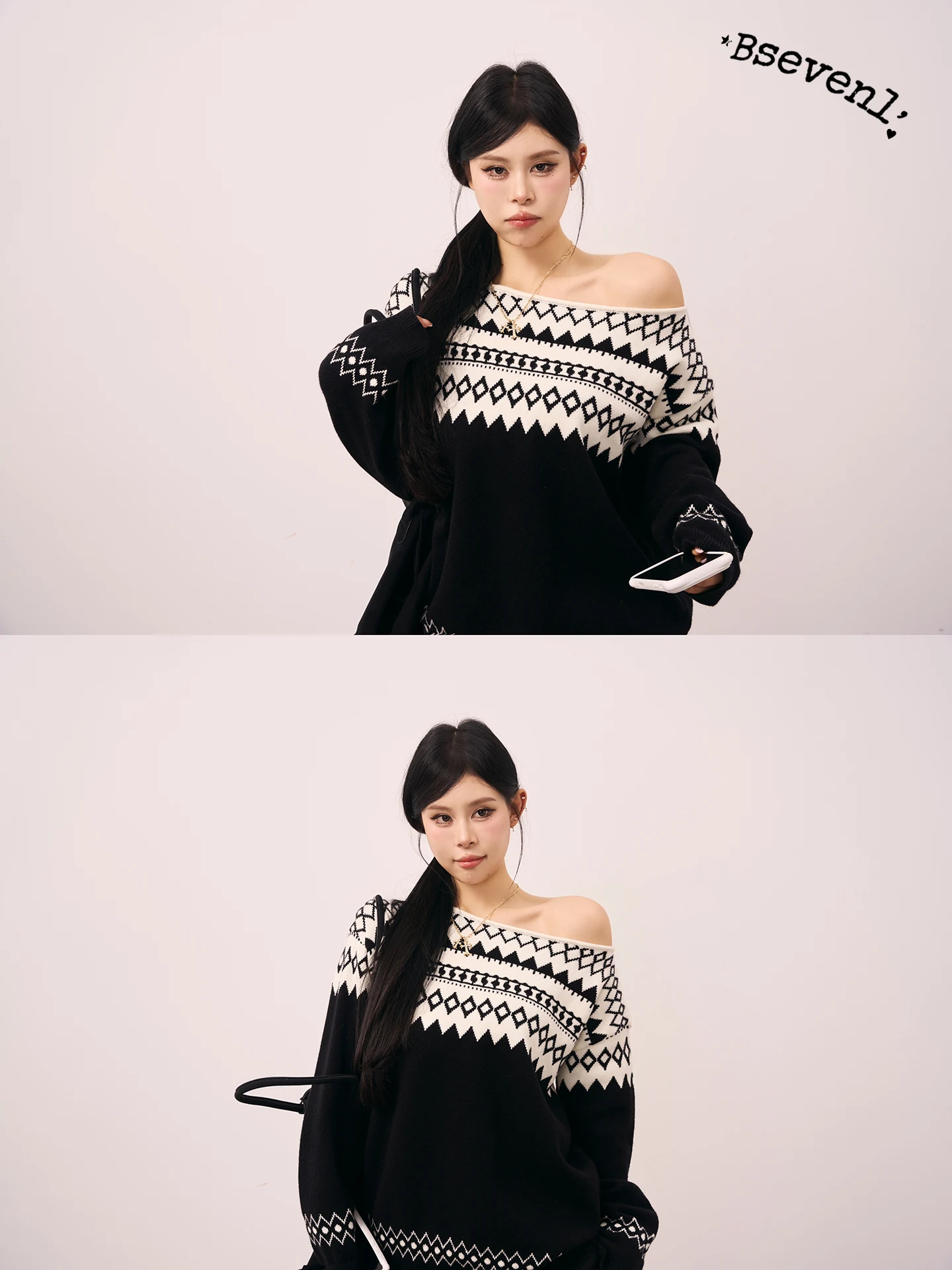 Зимний утепленный свободный женский свитер с открытыми плечами, повседневный, с круглым вырезом, длинными рукавами, теплый, на флисовой подкладке, вязаный.
Зимний утепленный свободный женский свитер с открытыми плечами, повседневный, с круглым вырезом, длинными рукавами, теплый, на флисовой подкладке, вязаный.