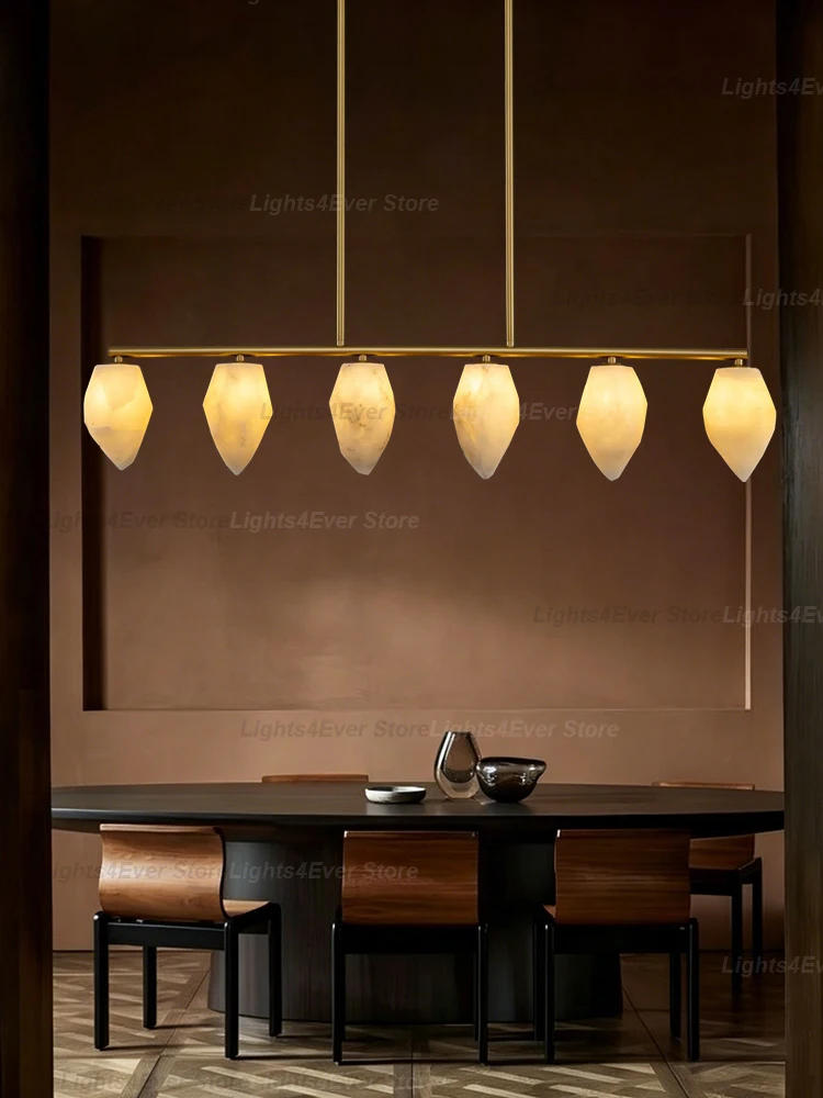 Italy Art Contemporary Alabaster Pendant Light Lustre Marble LED Dimmable Suspension Luminaire Lampen For Dinning Room Table
Italy Art Contemporary Alabaster Pendant Light Lustre Marble LED Dimmable Suspension Luminaire Lampen For Dinning Room Table