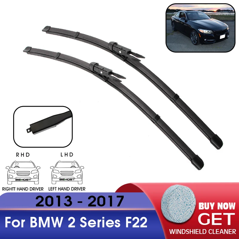 Car Wiper Front Window Windshield Rubber Refill Wiper For BMW 2 Series F22 2013-2017 LHD / RHD 22"+18" Car Accessories
Car Wiper Front Window Windshield Rubber Refill Wiper For BMW 2 Series F22 2013-2017 LHD / RHD 22"+18" Car Accessories
