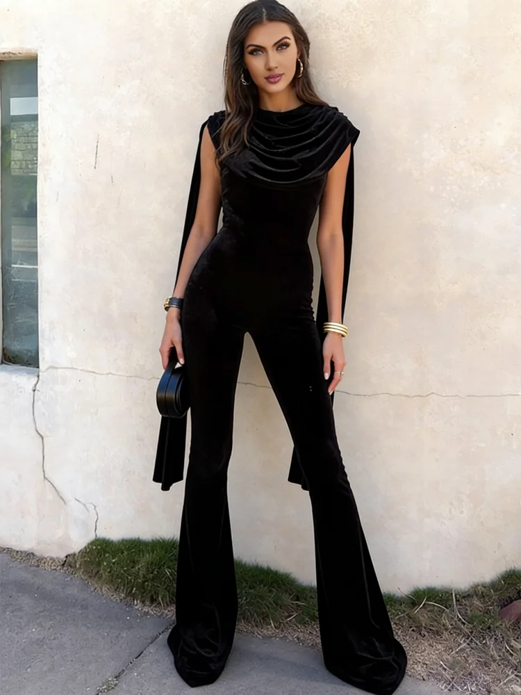 Whatiwear Mesh Ribbon Decoration Jumpsuits Woman Spring Trend Casual Fashion Flared o-Neck Sleeveless High Street Style Overalls
Whatiwear Mesh Ribbon Decoration Jumpsuits Woman Spring Trend Casual Fashion Flared o-Neck Sleeveless High Street Style Overalls