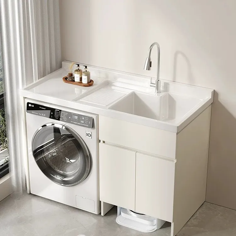 LMM honeycomb aluminum all-aluminum large plate cream whitening laundry pool washing machine integrated cabinet
LMM honeycomb aluminum all-aluminum large plate cream whitening laundry pool washing machine integrated cabinet