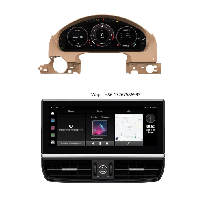 LCD Dashboard Panel Virtual Instrument Cluster LCD Speedometer for PORS 2010-2017 Car Odometer Carplay
LCD Dashboard Panel Virtual Instrument Cluster LCD Speedometer for PORS 2010-2017 Car Odometer Carplay