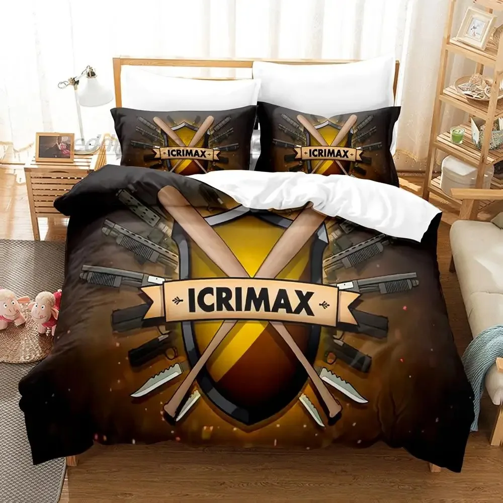 Icrimax Комплект постельного белья одинарный двойной полноразмерный королевский комплект постельного белья большого размера Aldult комплект для детской спальни Duvetcover с 3D принтом Icrimax 2022
Icrimax Комплект постельного белья одинарный двойной полноразмерный королевский комплект постельного белья большого размера Aldult комплект для детской спальни Duvetcover с 3D принтом Icrimax 2022
