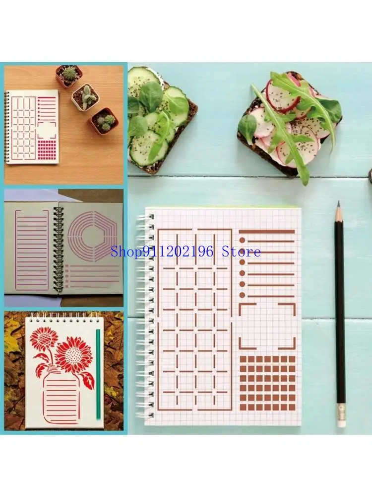 P82A Productivity Journal Stencil for Calendars Lists Letters Numbers 24PCS
P82A Productivity Journal Stencil for Calendars Lists Letters Numbers 24PCS