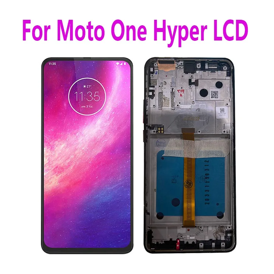 Экран для Motorola Moto One Hyper LCD дисплей сенсорный дигитайзер в сборе для Moto One Hyper XT2027 ЖК-дисплей с рамкой
Экран для Motorola Moto One Hyper LCD дисплей сенсорный дигитайзер в сборе для Moto One Hyper XT2027 ЖК-дисплей с рамкой