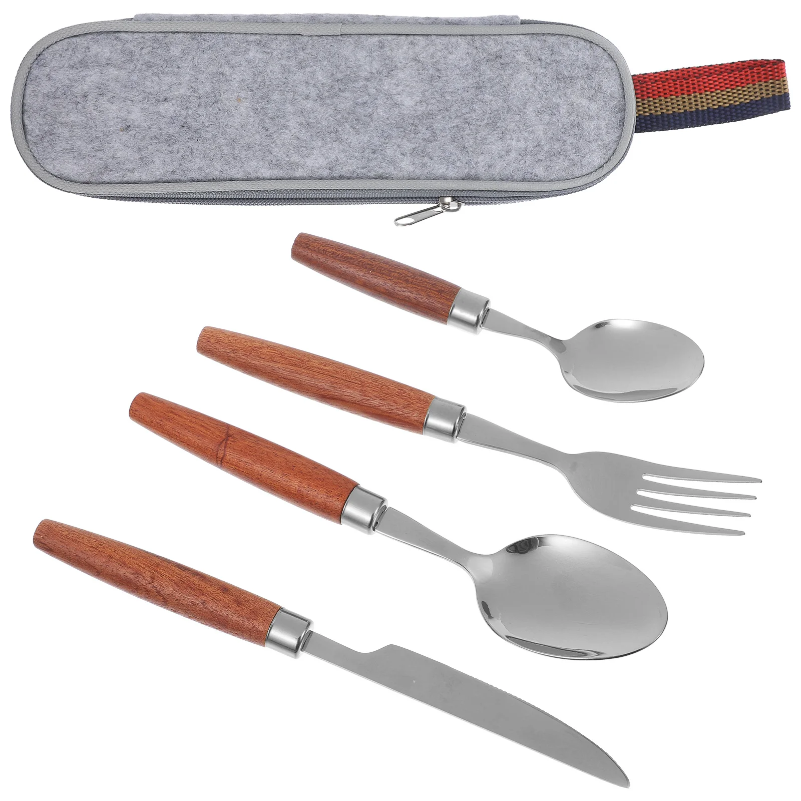 1Set Portable Flatware Kit Stainless Steel Dinnerware Set Elegant Simple Design Comfortable Grip Perfect for Western Food
1Set Portable Flatware Kit Stainless Steel Dinnerware Set Elegant Simple Design Comfortable Grip Perfect for Western Food
