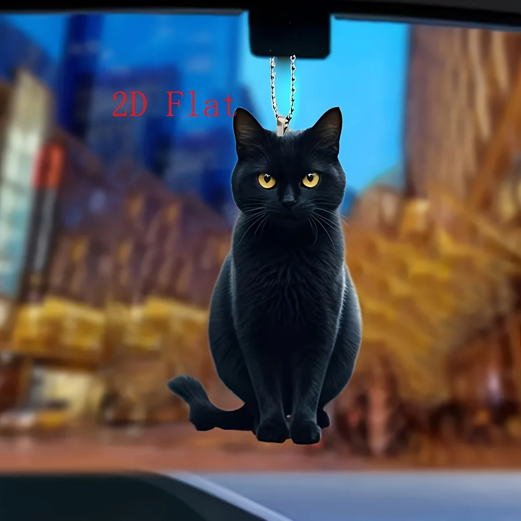 1/3PCS Mysterious Black Cat Acrylic Car Interior Decor Accessories Pendant Bag Packaging Decoration Keychain Jewelry Accessories
1/3PCS Mysterious Black Cat Acrylic Car Interior Decor Accessories Pendant Bag Packaging Decoration Keychain Jewelry Accessories