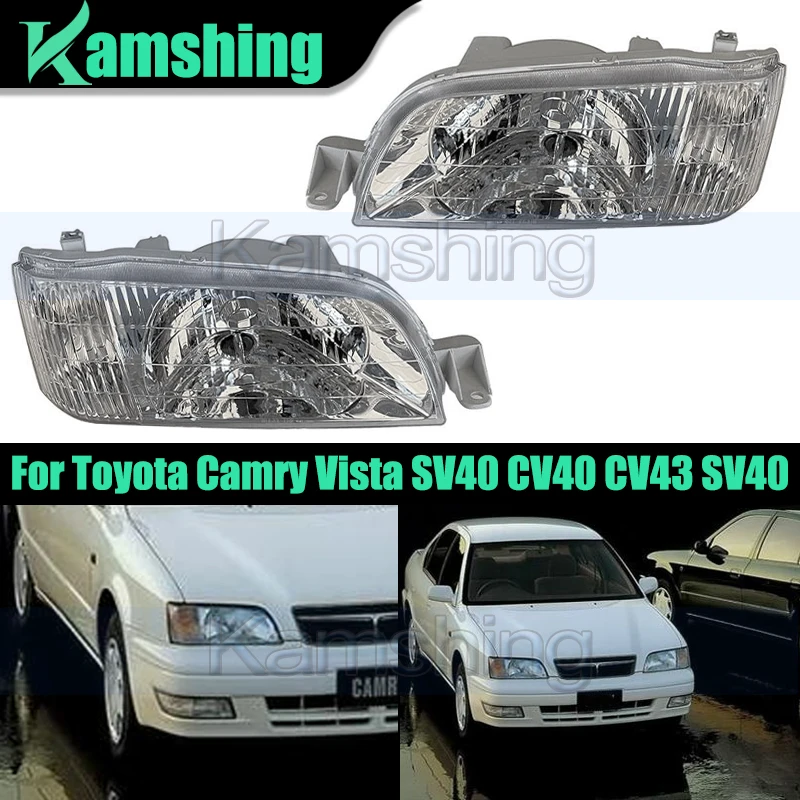 1pair Front Bumper Headlight For Toyota Camry Vista SV40 CV40 CV43 SV40 1994-1998 Headlamp Head Lamp Head Light
1pair Front Bumper Headlight For Toyota Camry Vista SV40 CV40 CV43 SV40 1994-1998 Headlamp Head Lamp Head Light