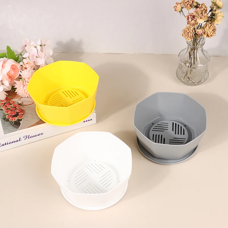 1 Pcs Creative Thickened Succulent Planter Large Calibre Plastic Planter Wear-resistant Indoor Planter With Bottom Bracket
1 Pcs Creative Thickened Succulent Planter Large Calibre Plastic Planter Wear-resistant Indoor Planter With Bottom Bracket