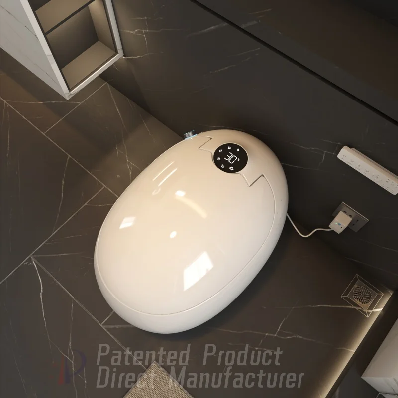 Умный унитаз ZC25-образной формы, полностью автоматический, интеллектуальный, цельный, с круглой чашей, функция подогрева сиденья, умный туалет для туалета
Умный унитаз ZC25-образной формы, полностью автоматический, интеллектуальный, цельный, с круглой чашей, функция подогрева сиденья, умный туалет для туалета