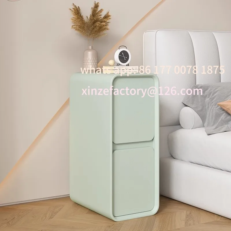 Customizable 20cm Ultra-Narrow French Cream Style Bedside Table, Small Space-Saving Solid Wood Nightstand, Minimalist
Customizable 20cm Ultra-Narrow French Cream Style Bedside Table, Small Space-Saving Solid Wood Nightstand, Minimalist