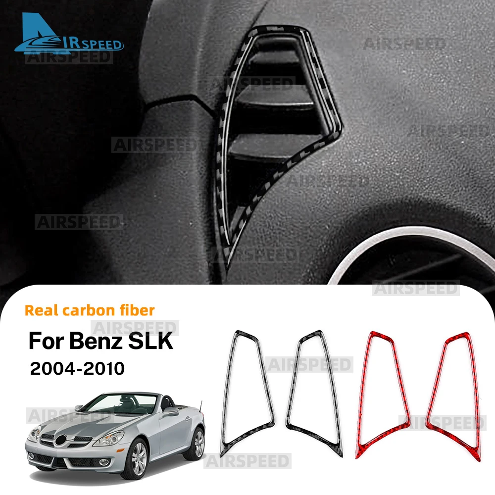 Real Soft Carbon Fiber Trim Sticker For Mercedes Benz SLK R171 2004 2005 2006 2007 2008 2009 2010 Air vent On Sides of Dashboard
Real Soft Carbon Fiber Trim Sticker For Mercedes Benz SLK R171 2004 2005 2006 2007 2008 2009 2010 Air vent On Sides of Dashboard