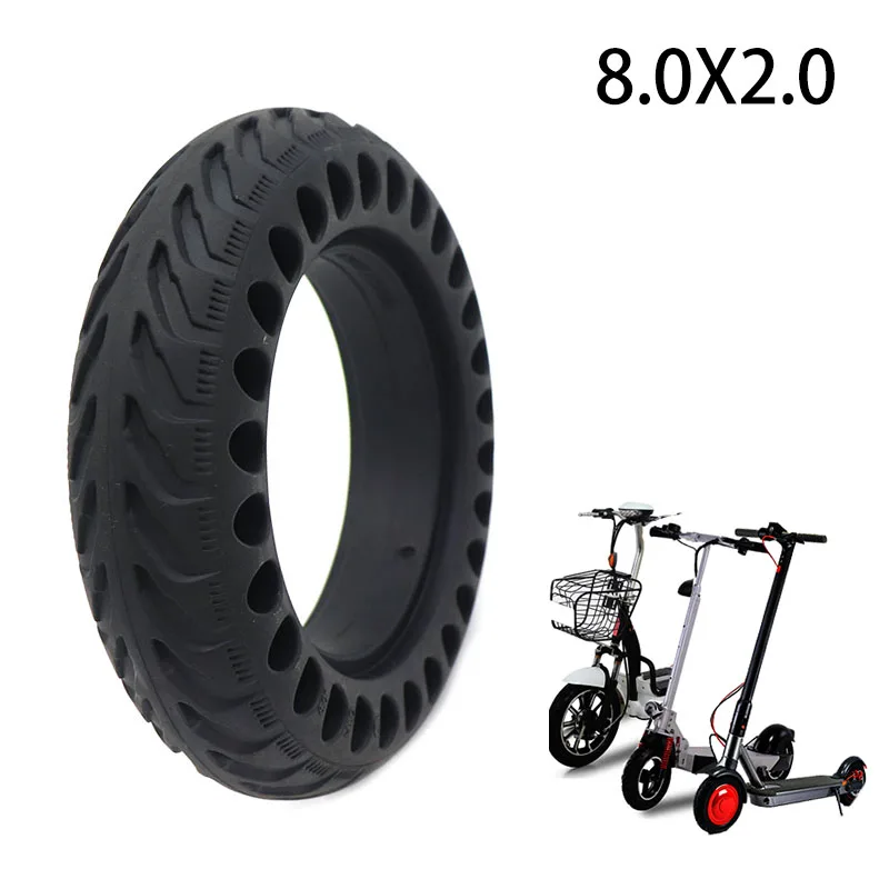 8.0x2.0 8-inch honeycomb rubber tire solid, suitable for Cool S1 PRO electric scooter Cool S1 Plus and Cool ES2
8.0x2.0 8-inch honeycomb rubber tire solid, suitable for Cool S1 PRO electric scooter Cool S1 Plus and Cool ES2
