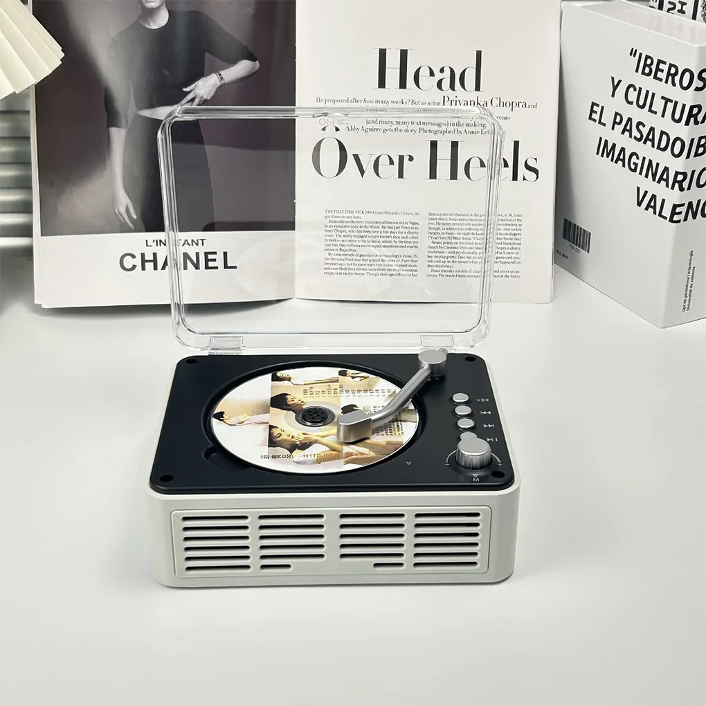 Плеер Ретро Bluetooth 5.0 Стерео HIFI Аудиодинамик Портативный Настольный CD-плеер CD-плеер с FM-записью
Плеер Ретро Bluetooth 5.0 Стерео HIFI Аудиодинамик Портативный Настольный CD-плеер CD-плеер с FM-записью