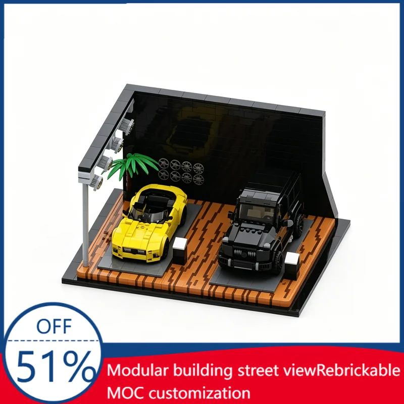 1029 Pcs MOC Champions Display Showroom Building Blocks Model Assembly Modular Children Educational Birthday Gift For Children
1029 Pcs MOC Champions Display Showroom Building Blocks Model Assembly Modular Children Educational Birthday Gift For Children