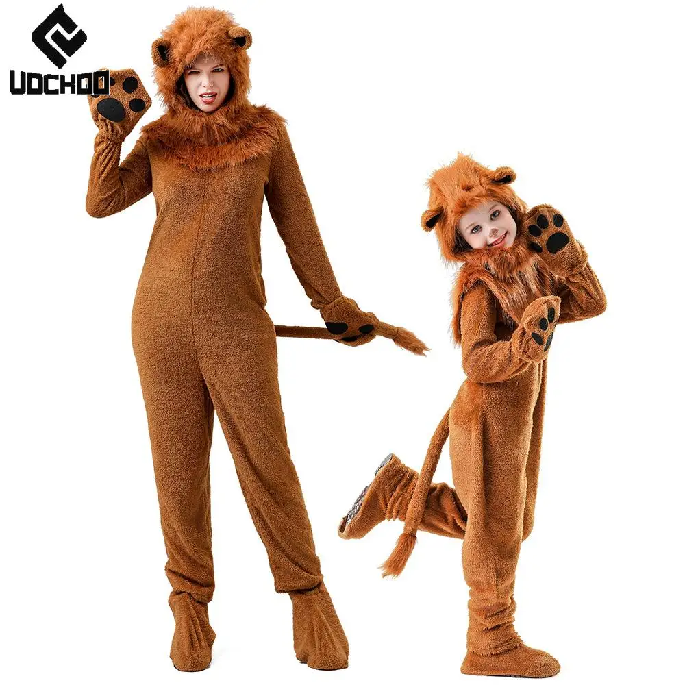 Костюм для косплея льва, мультяшный ролевой наряд, боди для выступлений на сцене для мальчиков и девочек, карнавальные одинаковые наряды для родителей и детей
Костюм для косплея льва, мультяшный ролевой наряд, боди для выступлений на сцене для мальчиков и девочек, карнавальные одинаковые наряды для родителей и детей