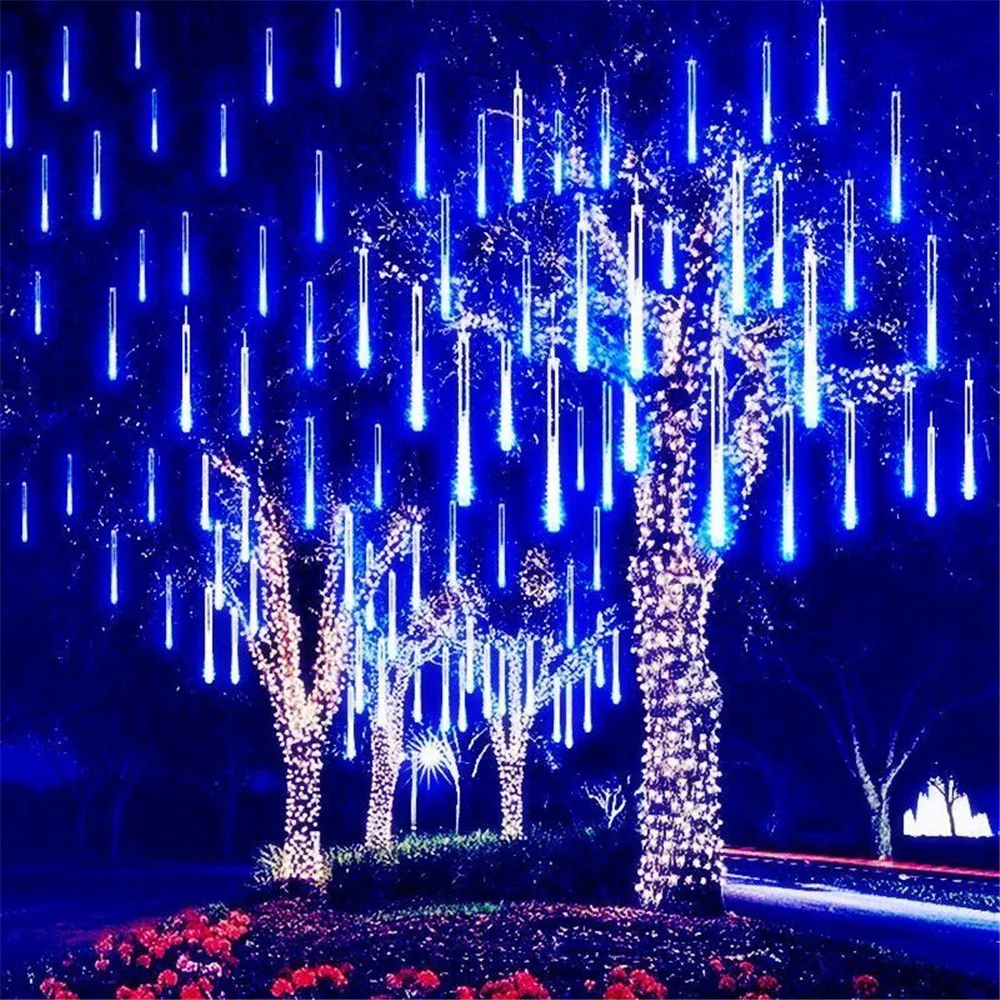 32/24/16/8 Tube US/EU Plug Outdoor LED 8 Tubes Meteor Shower Light String Christmas Lighting Fairy Light Street Decoration
32/24/16/8 Tube US/EU Plug Outdoor LED 8 Tubes Meteor Shower Light String Christmas Lighting Fairy Light Street Decoration