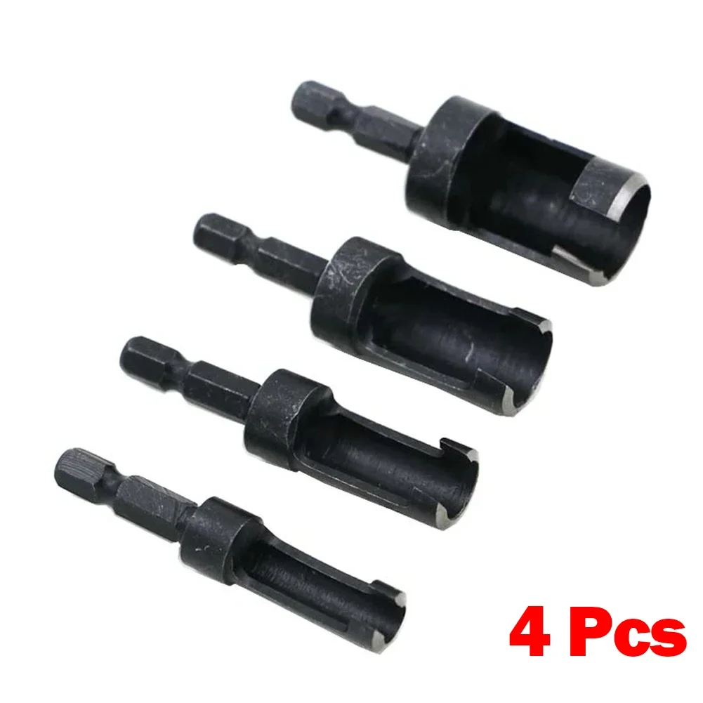 Drill Bit High Carbon Steel Hex Shank Drill Bit Set For Woodworking 4 Pcs Wood Plug Hole Cutter Bored Hole Tool
Drill Bit High Carbon Steel Hex Shank Drill Bit Set For Woodworking 4 Pcs Wood Plug Hole Cutter Bored Hole Tool