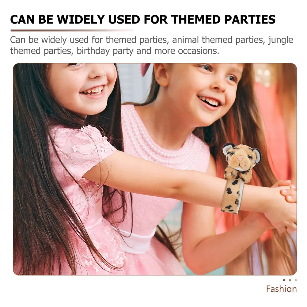 2Pcs Animal Slap Bracelets Stuffed Giraffe Leopard Kids Snap Bands Easy Wear Party Favors Animal Slap Bracelets
2Pcs Animal Slap Bracelets Stuffed Giraffe Leopard Kids Snap Bands Easy Wear Party Favors Animal Slap Bracelets