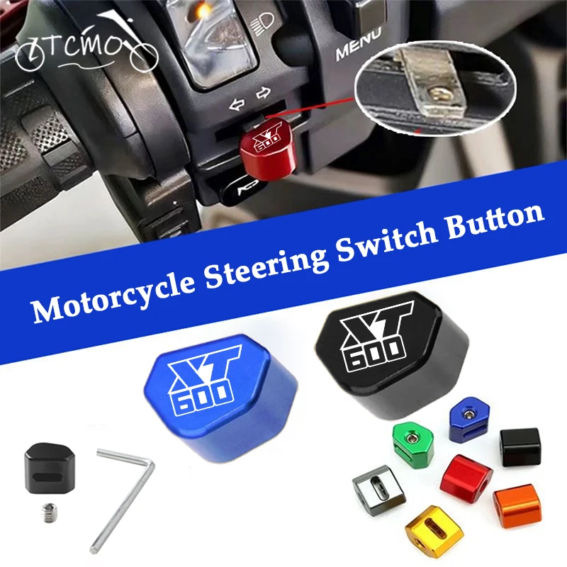 For Yamaha XT600 XT 600 E R X Z XT600E XT600Z XT600R XT600X CNC Aluminum Motorcycle Switch Button Turn Signal Switch Key Cap
For Yamaha XT600 XT 600 E R X Z XT600E XT600Z XT600R XT600X CNC Aluminum Motorcycle Switch Button Turn Signal Switch Key Cap