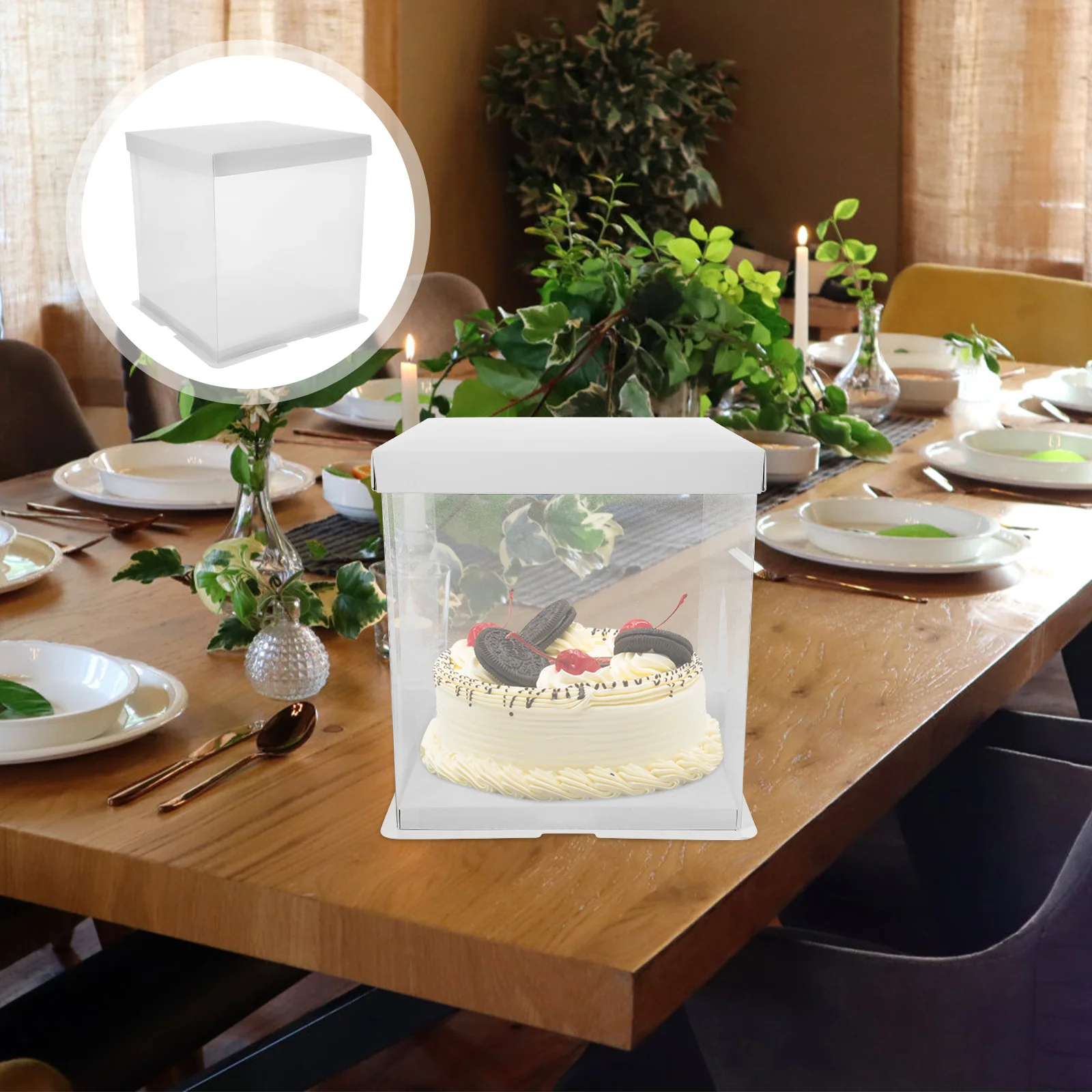 5pcs Cake Boxes Clear Large For Cake Cupcake Dessert Packaging Storage Bakery Supplies Treat Boxes Birthday Wedding Party
5pcs Cake Boxes Clear Large For Cake Cupcake Dessert Packaging Storage Bakery Supplies Treat Boxes Birthday Wedding Party