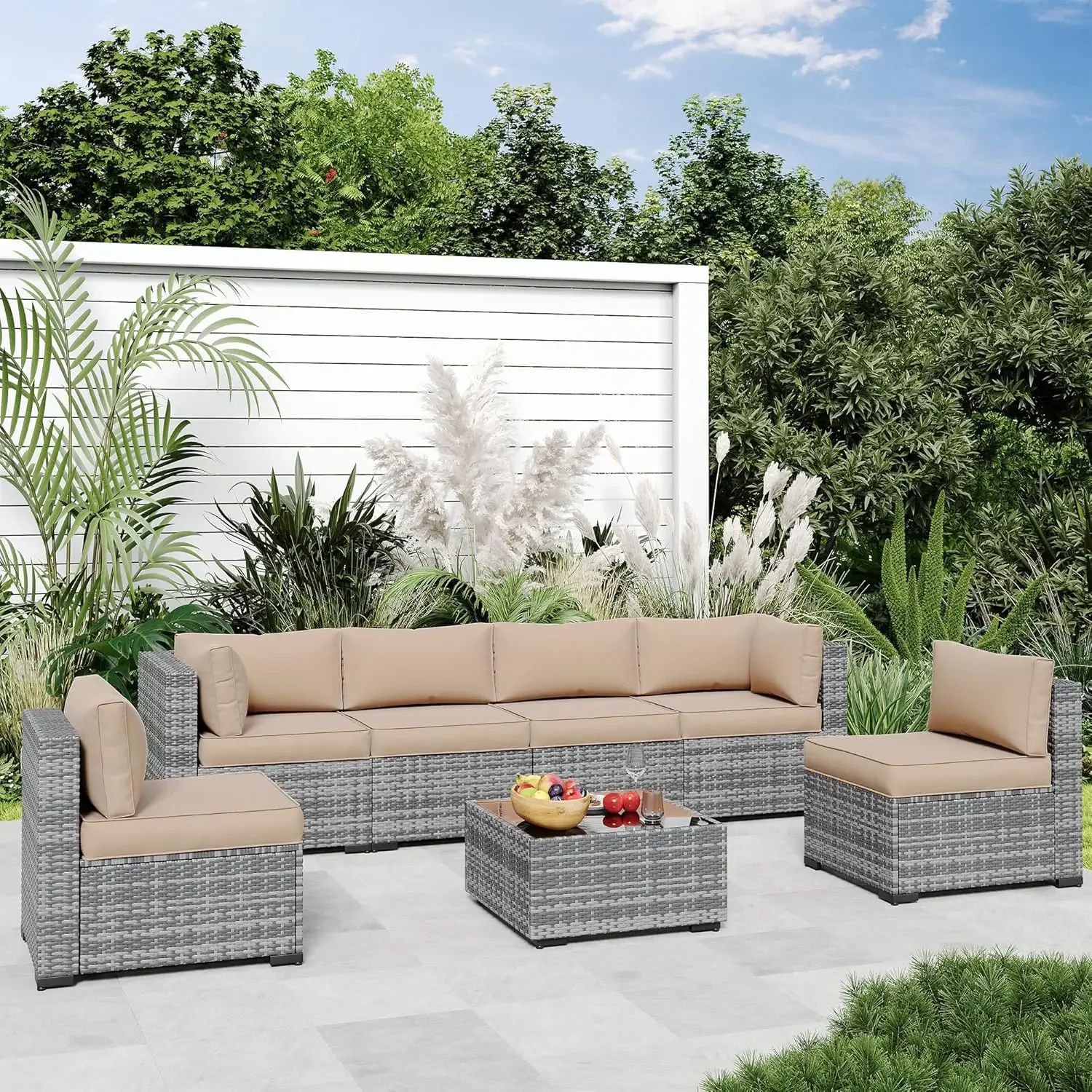 Outdoor Cushions for Patio Furniture Replacement, Waterproof Patio Furniture Cushions, Deep Seat Patio Cushions
Outdoor Cushions for Patio Furniture Replacement, Waterproof Patio Furniture Cushions, Deep Seat Patio Cushions
