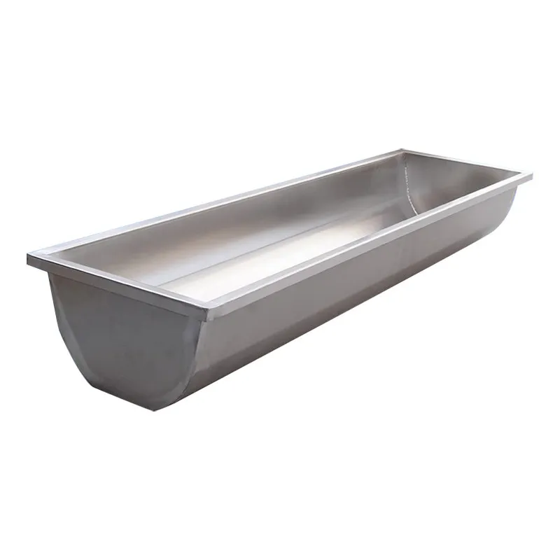 Stainless steel cattle trough material enlarges the cattle trough
Stainless steel cattle trough material enlarges the cattle trough
