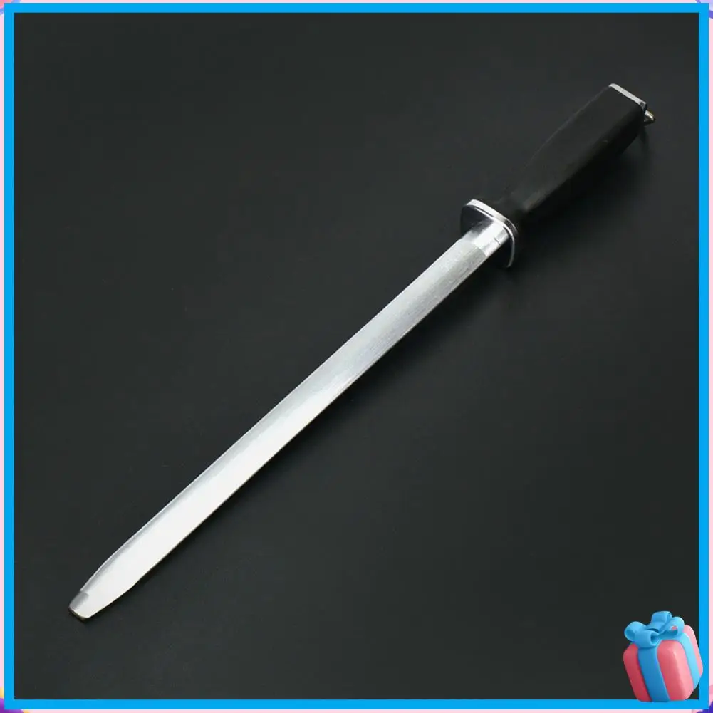 Discount 10 Inch Professional Chef Knife Sharpener Rod Diamond Sharpening Stick Honing Steel For Knife
Discount 10 Inch Professional Chef Knife Sharpener Rod Diamond Sharpening Stick Honing Steel For Knife
